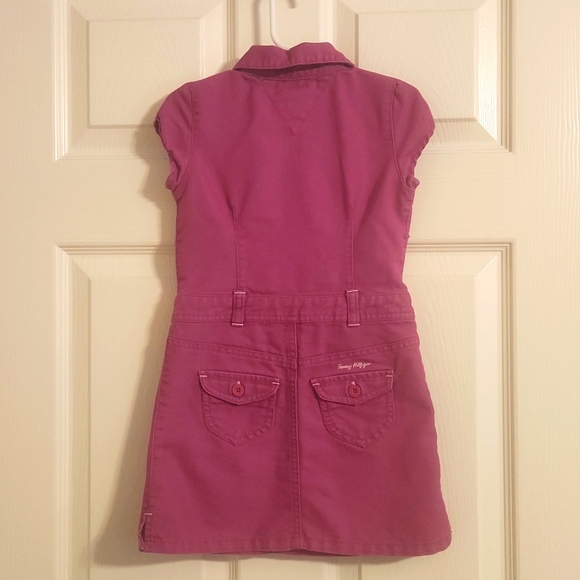 Tommy Hilfiger- Pink Jean Dress - Picture 2 of 6